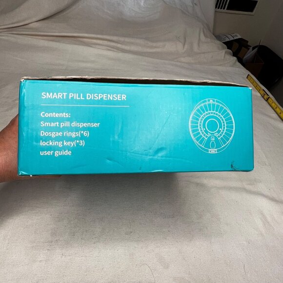 Smart Pill Dispenser With Dosage Rings & Locking Keys - Picture 2 of 9